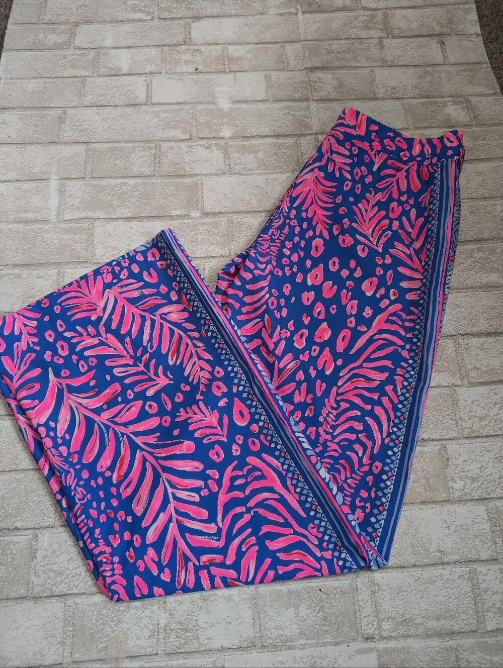 Lilly Pulitzer Bal Harbour Mid Rise Palazzo Pants - Picture 4 of 11